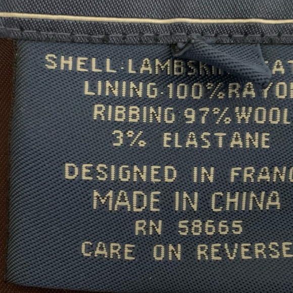 Faconnable Brown Lambskin Leather Jacket. Large. Beautiful. Excellent condition - Picture 10 of 12